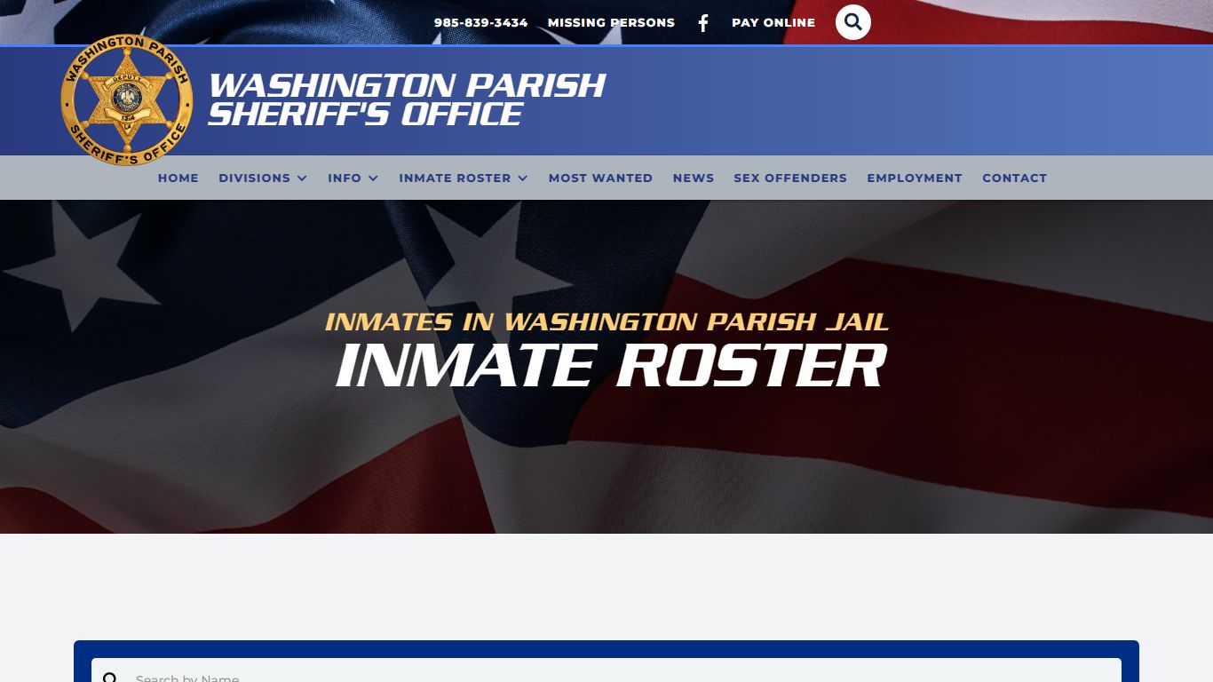 Washington Parish Inmate Roster | All Active Records - Louisiana